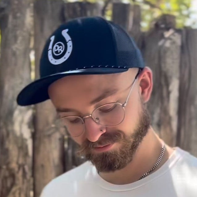 Black Trucker Hat